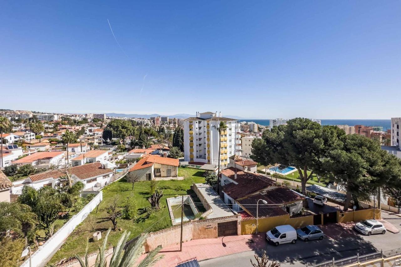 Apartamento Acogedor, Terraza, Piscina Y Mar 贝纳尔马德纳 外观 照片