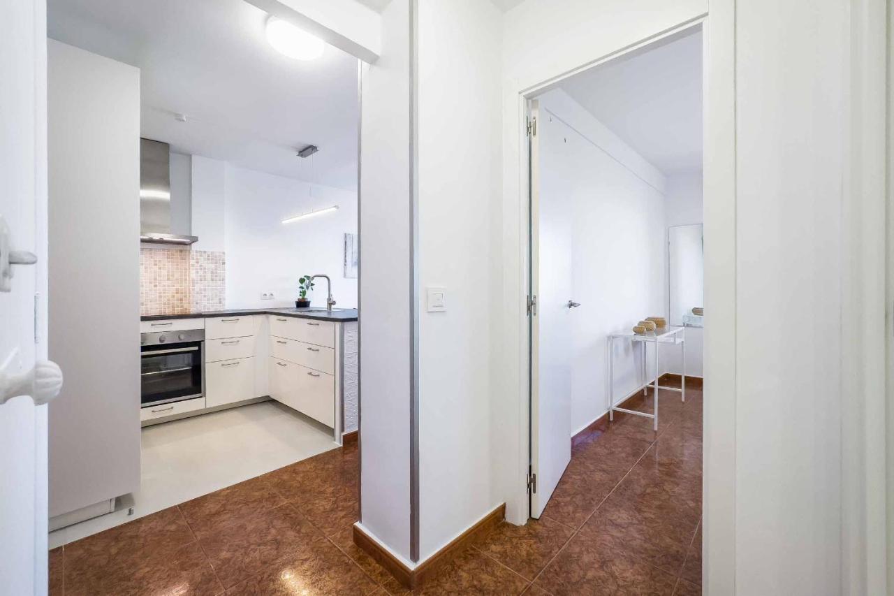 Apartamento Acogedor, Terraza, Piscina Y Mar 贝纳尔马德纳 外观 照片