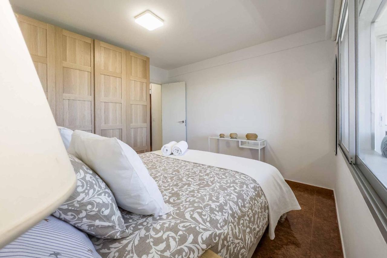 Apartamento Acogedor, Terraza, Piscina Y Mar 贝纳尔马德纳 外观 照片