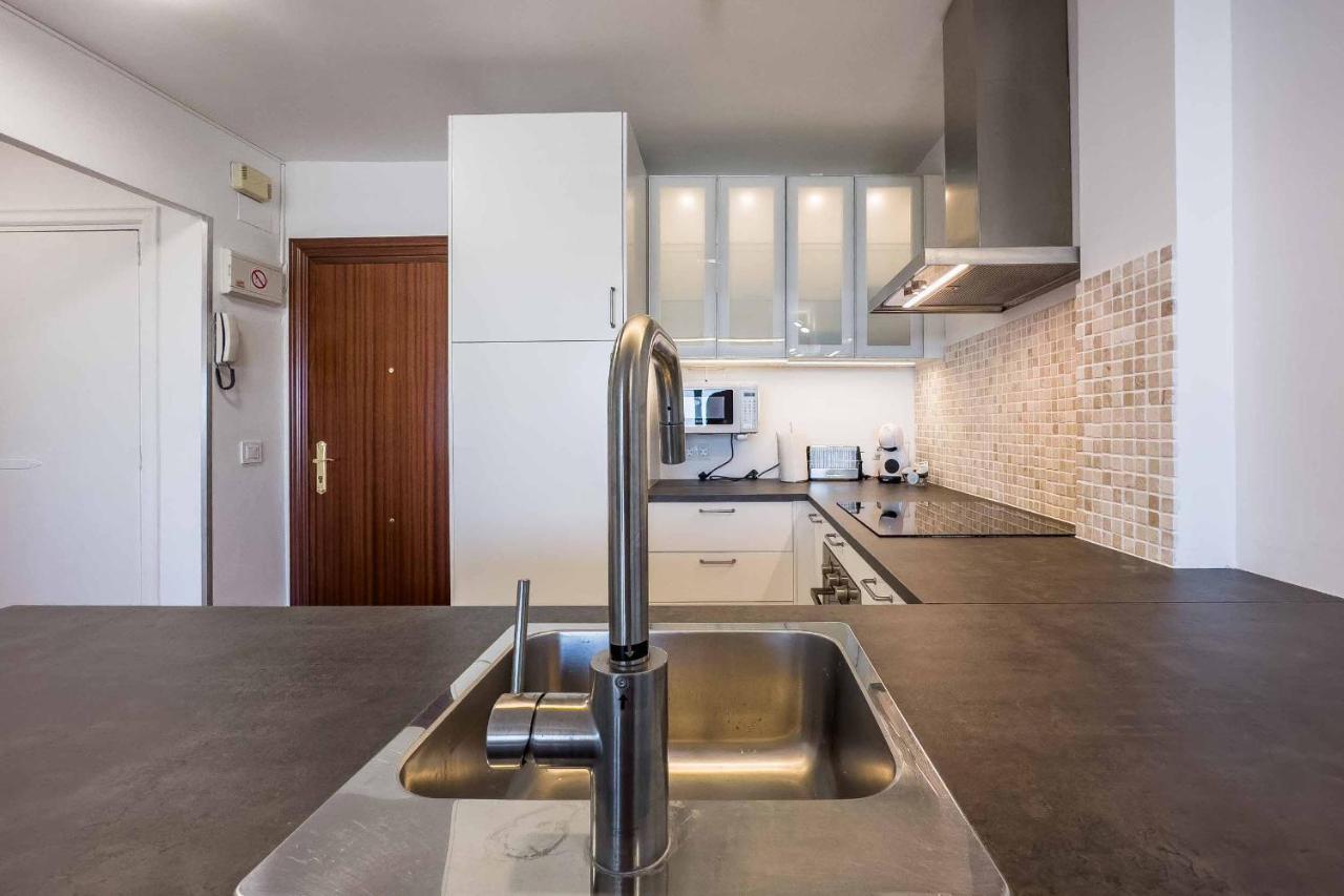 Apartamento Acogedor, Terraza, Piscina Y Mar 贝纳尔马德纳 外观 照片